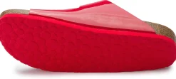 Sandalen|Pantoletten|Horsch Schuhe Pantolette in Übergrößen Rot