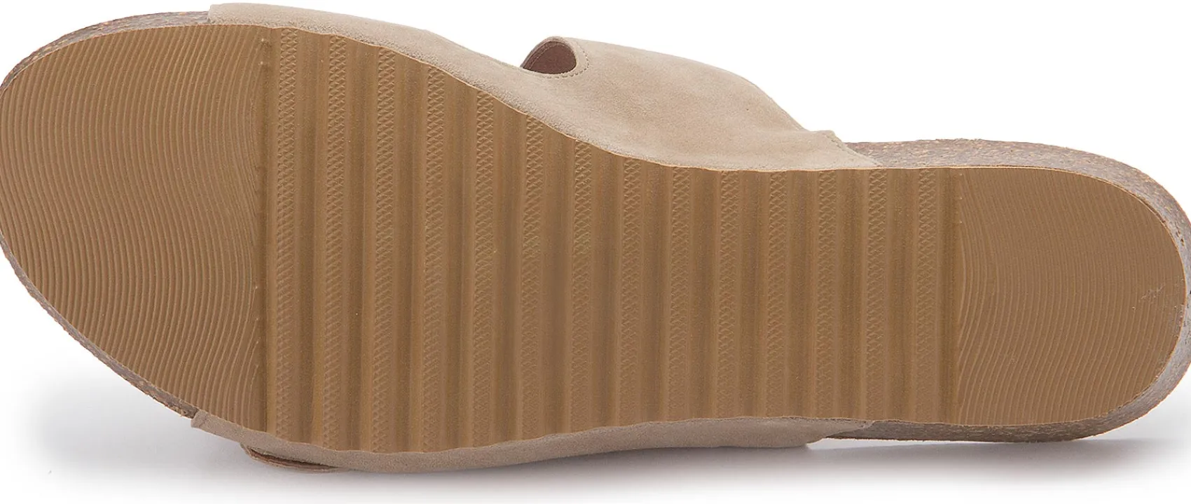 Sandalen|Pantoletten|Horsch Schuhe Pantolette in Übergrößen Beige
