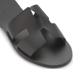 Sandalen|Pantoletten|Horsch Schuhe Pantolette in Übergrößen Schwarz