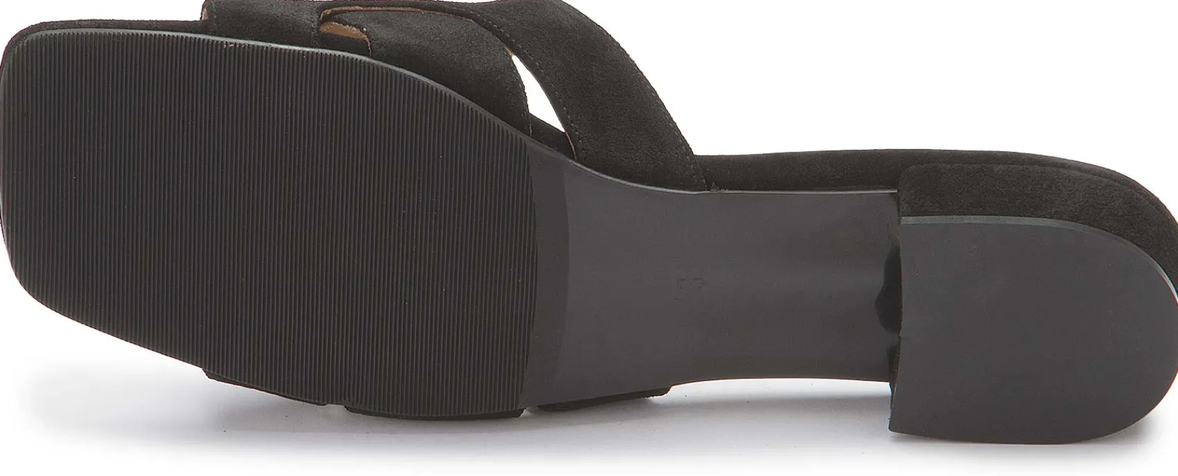 Sandalen|Pantoletten|Horsch Schuhe Pantolette in Übergrößen Schwarz