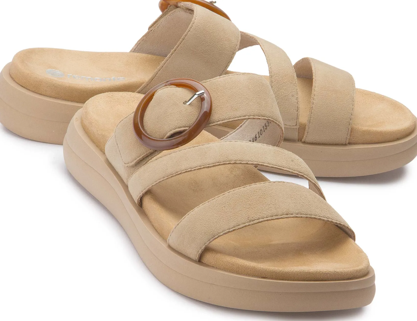 Sandalen|Pantoletten|Remonte Pantolette in Übergrößen