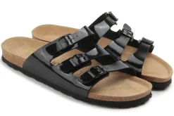 Sandalen|Pantoletten|Horsch Schuhe Pantolette in Übergrößen Schwarz