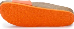 Sandalen|Pantoletten|Horsch Schuhe Pantolette in Übergrößen Orange