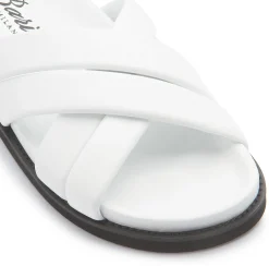 Sandalen|Pantoletten|Horsch Schuhe Pantolette in Übergrößen Weiß