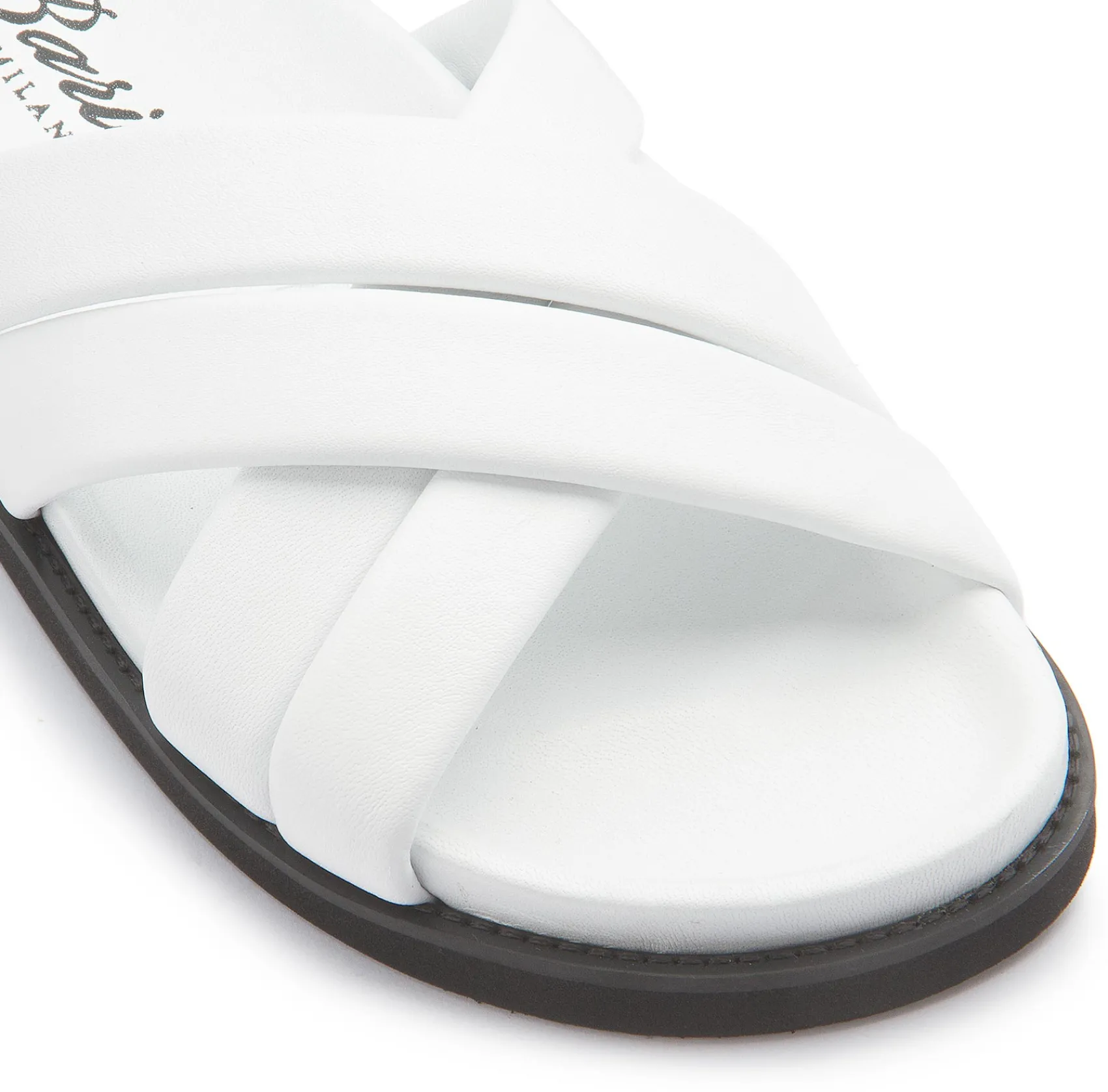Sandalen|Pantoletten|Horsch Schuhe Pantolette in Übergrößen Weiß