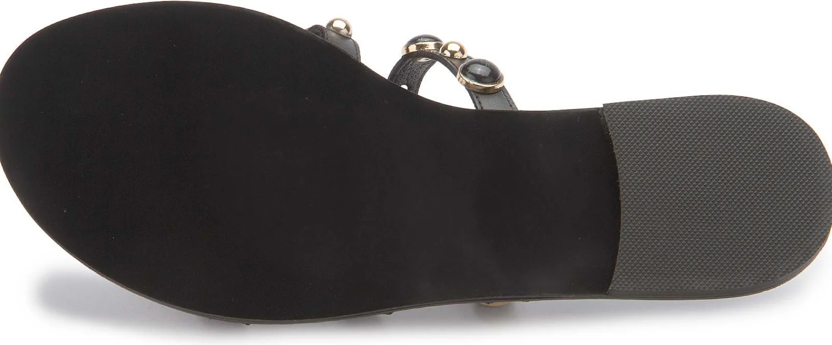 Sandalen|Pantoletten|Kotris Pantolette in Übergrößen Schwarz