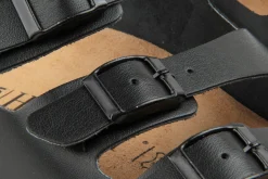 Sandalen|Pantoletten|Horsch Schuhe Pantolette in Übergrößen Schwarz