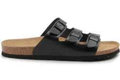 Sandalen|Pantoletten|Horsch Schuhe Pantolette in Übergrößen Schwarz