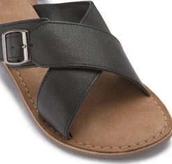 Sandalen|Pantoletten|Horsch Schuhe Pantolette in Übergrößen Schwarz