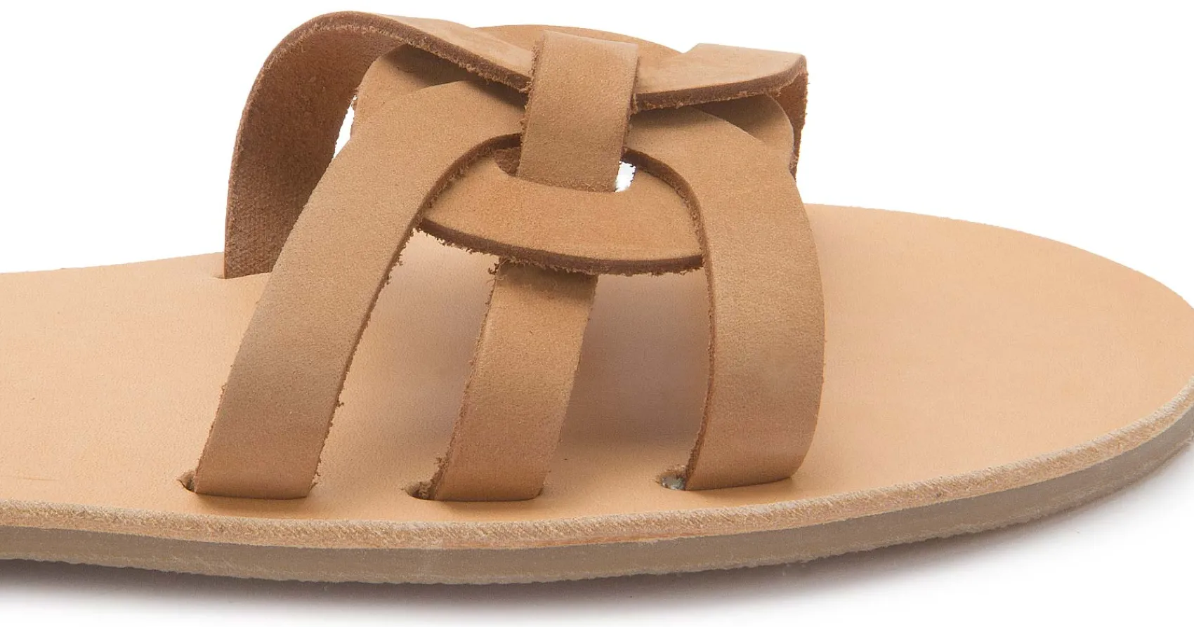 Sandalen|Pantoletten|Horsch Schuhe Pantolette in Übergrößen Braun