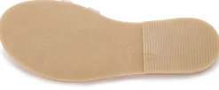 Sandalen|Pantoletten|Horsch Schuhe Pantolette in Übergrößen Gold