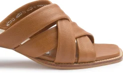 Sandalen|Pantoletten|Horsch Schuhe Pantolette in Übergrößen Braun