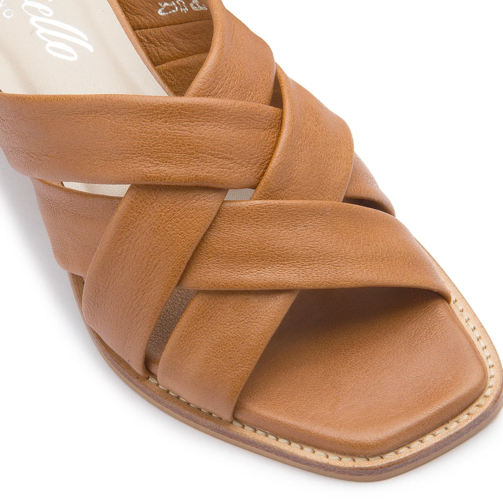 Sandalen|Pantoletten|Horsch Schuhe Pantolette in Übergrößen Braun