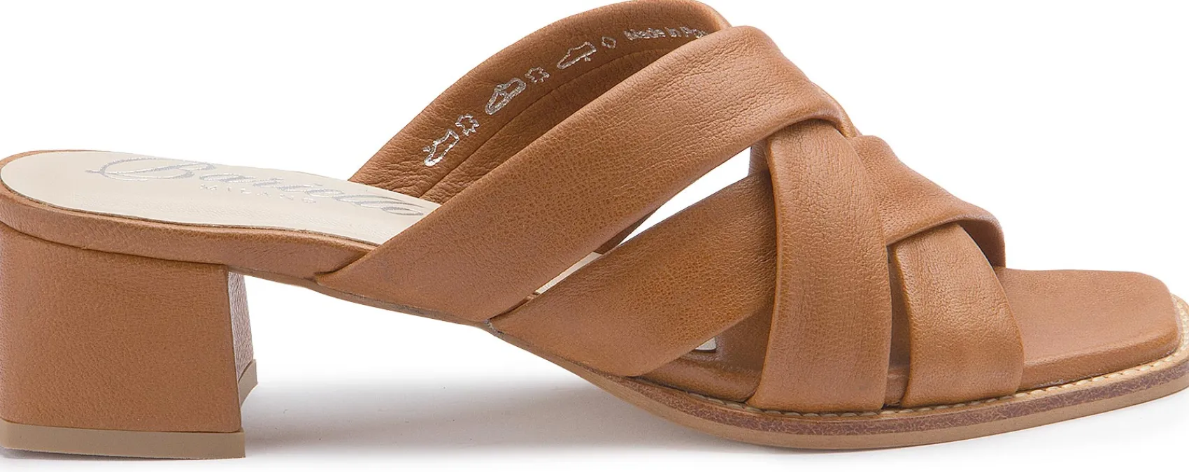 Sandalen|Pantoletten|Horsch Schuhe Pantolette in Übergrößen Braun