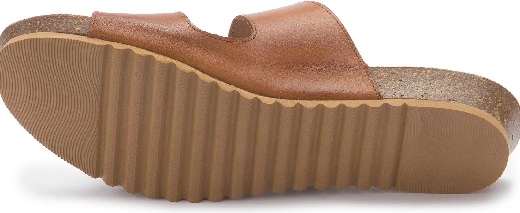 Sandalen|Pantoletten|Horsch Schuhe Pantolette in Übergrößen Braun
