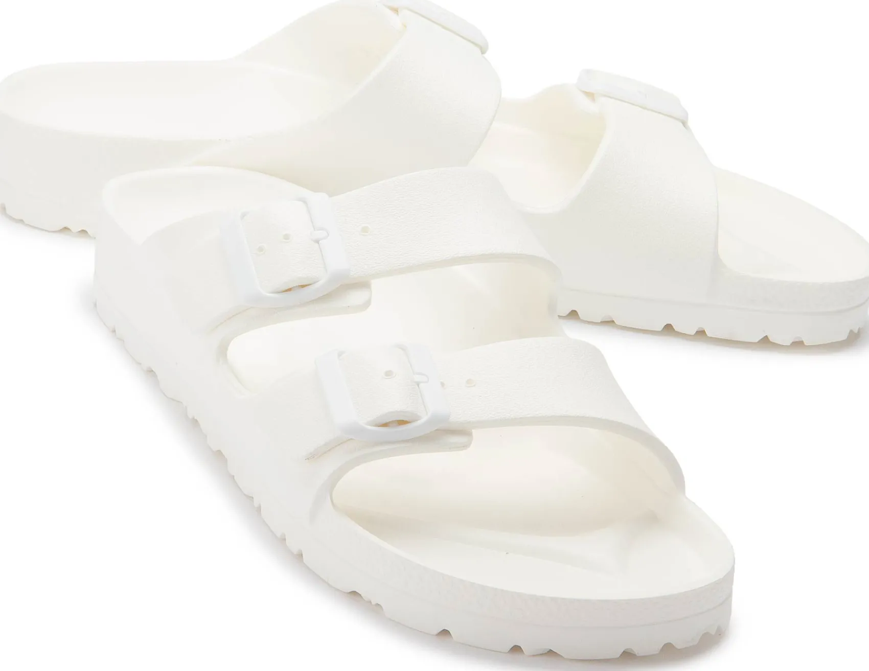 Sandalen|Pantoletten|Horsch Schuhe Pantolette in Übergrößen Weiß