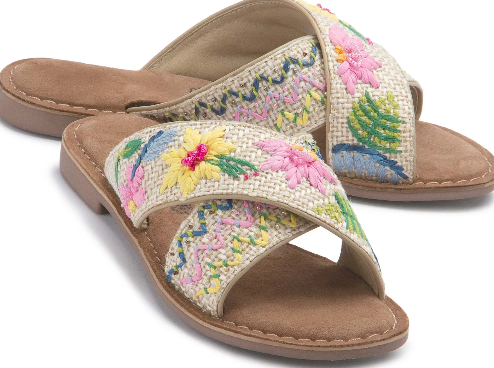 Sandalen|Pantoletten|Horsch Schuhe Pantolette in Übergrößen