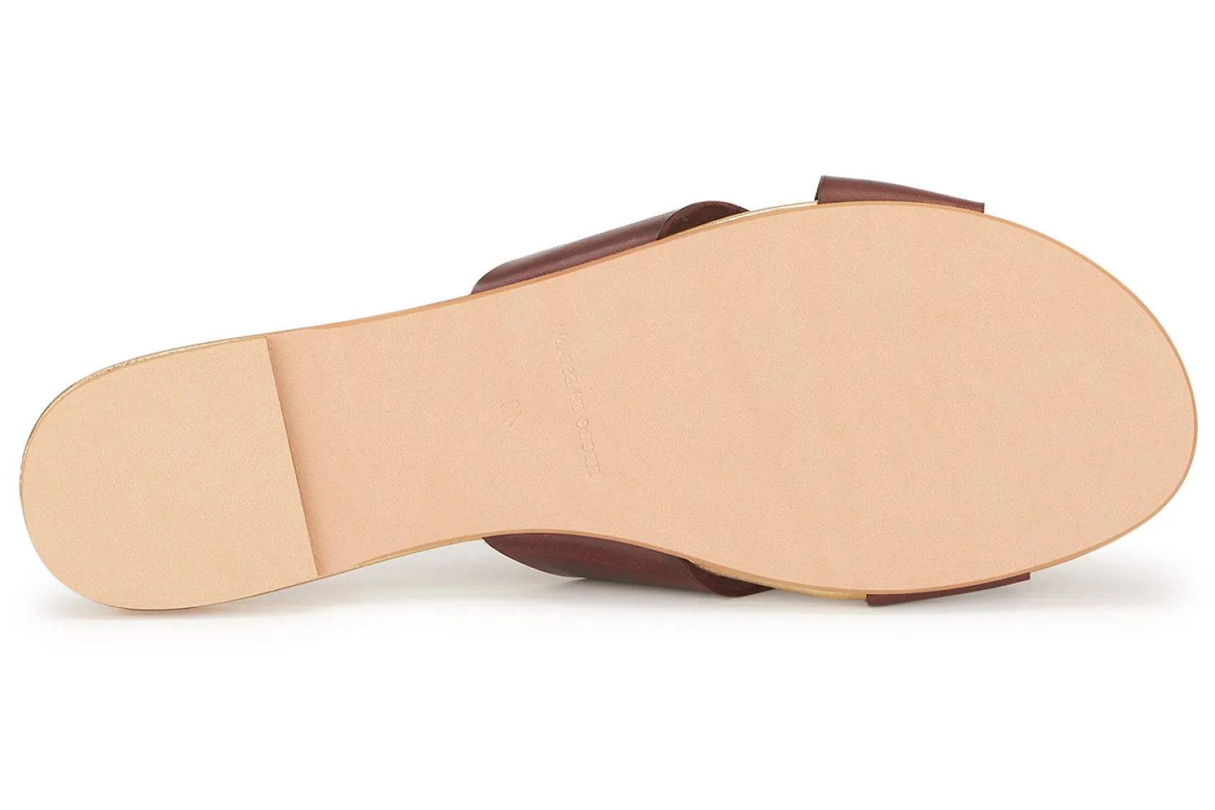 Sandalen|Pantoletten|Horsch Schuhe Pantolette in Übergrößen Braun