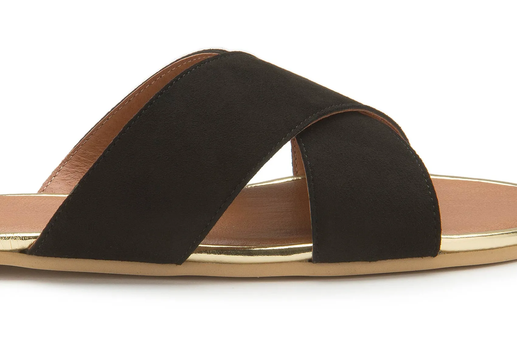 Sandalen|Pantoletten|Horsch Schuhe Pantolette in Übergrößen Schwarz