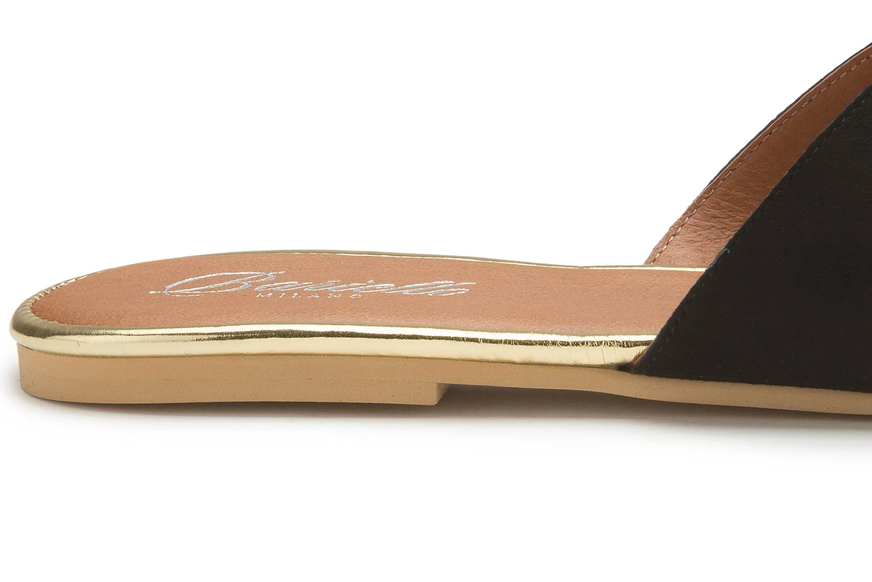 Sandalen|Pantoletten|Horsch Schuhe Pantolette in Übergrößen Schwarz