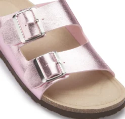Sandalen|Pantoletten|Horsch Schuhe Pantolette in Übergrößen Rosa