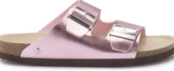 Sandalen|Pantoletten|Horsch Schuhe Pantolette in Übergrößen Rosa