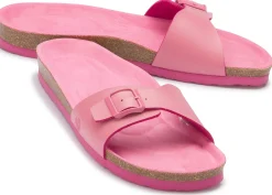 Sandalen|Pantoletten|Horsch Schuhe Pantolette in Übergrößen Pink