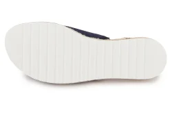 Sandalen|Pantoletten|Horsch Schuhe Pantolette in Übergrößen Blau