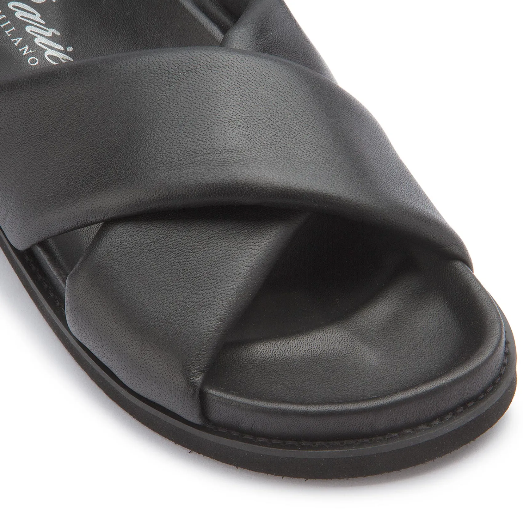 Sandalen|Pantoletten|Horsch Schuhe Pantolette in Übergrößen Schwarz