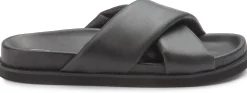 Sandalen|Pantoletten|Horsch Schuhe Pantolette in Übergrößen Schwarz
