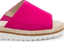 Sandalen|Pantoletten|Horsch Schuhe Pantolette in Übergrößen Pink