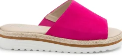 Sandalen|Pantoletten|Horsch Schuhe Pantolette in Übergrößen Pink