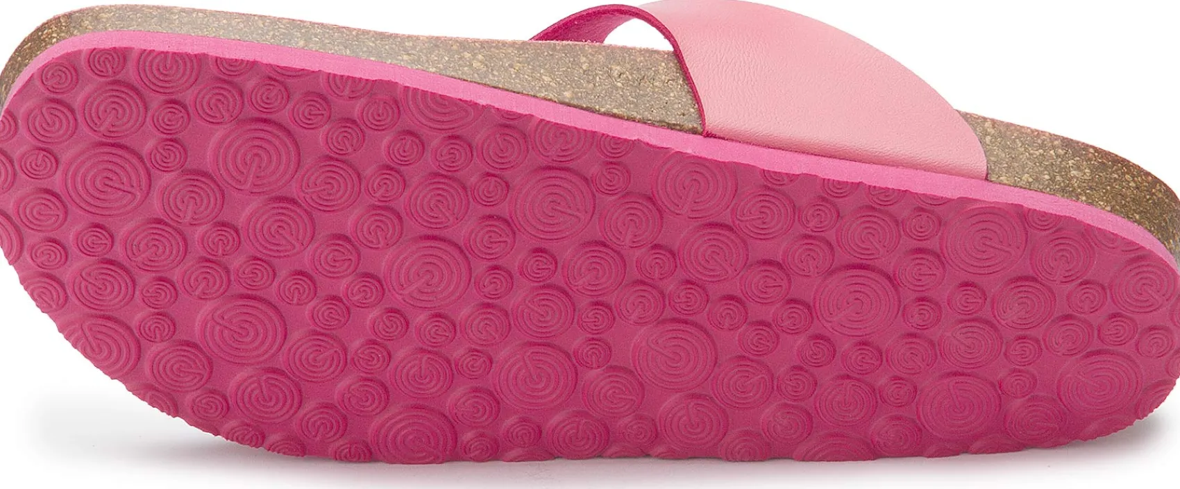 Zehentrenner|Sandalen|Horsch Schuhe Pantolette in Übergrößen Pink