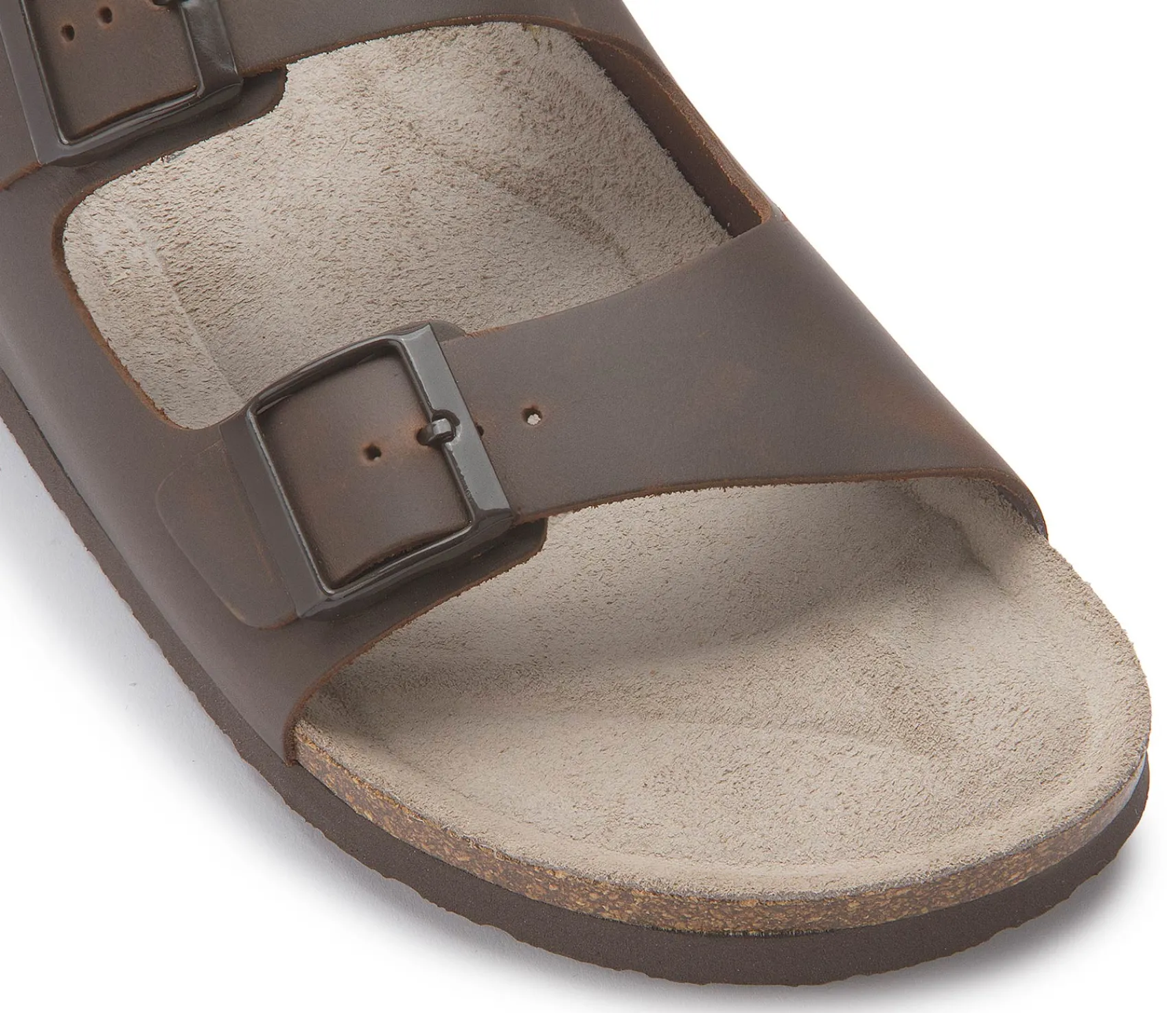 Sandalen|Hausschuhe|Horsch Schuhe Pantolette in Übergrößen Braun