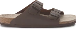Sandalen|Hausschuhe|Horsch Schuhe Pantolette in Übergrößen Braun