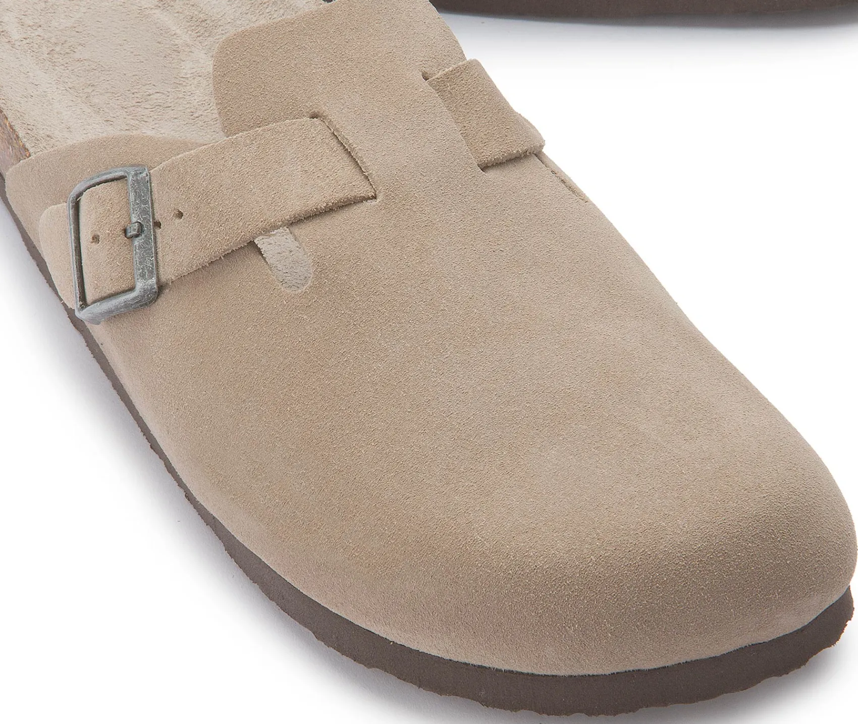 Sandalen|Hausschuhe|Horsch Schuhe Pantolette in Übergrößen Beige