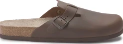 Sandalen|Hausschuhe|Horsch Schuhe Pantolette in Übergrößen Braun