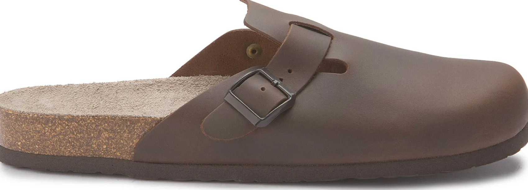 Sandalen|Hausschuhe|Horsch Schuhe Pantolette in Übergrößen Braun