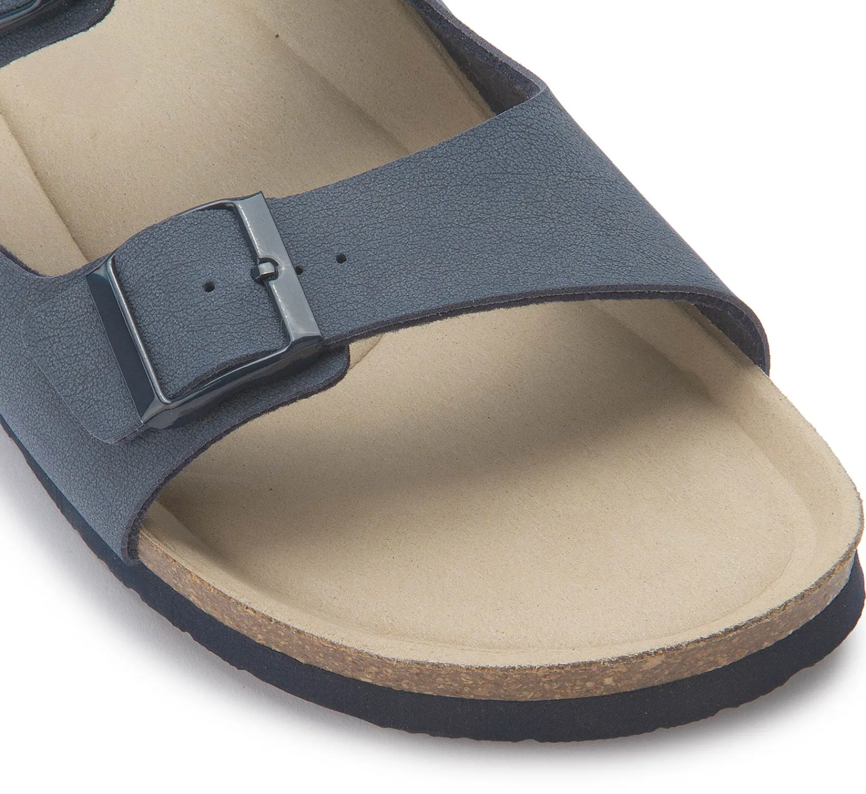 Sandalen|Hausschuhe|Horsch Schuhe Pantolette in Übergrößen Blau