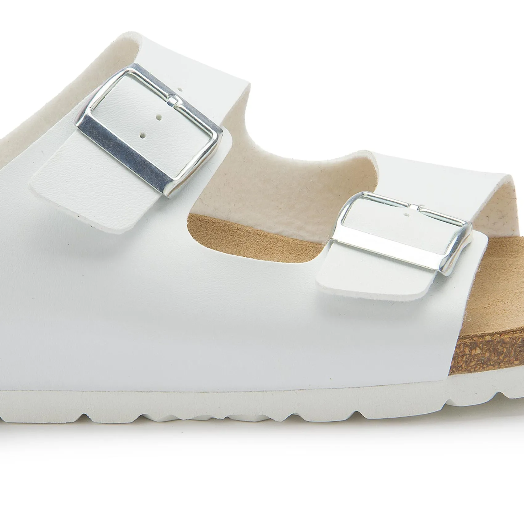 Sandalen|Hausschuhe|Horsch Schuhe Pantolette in Übergrößen Weiß