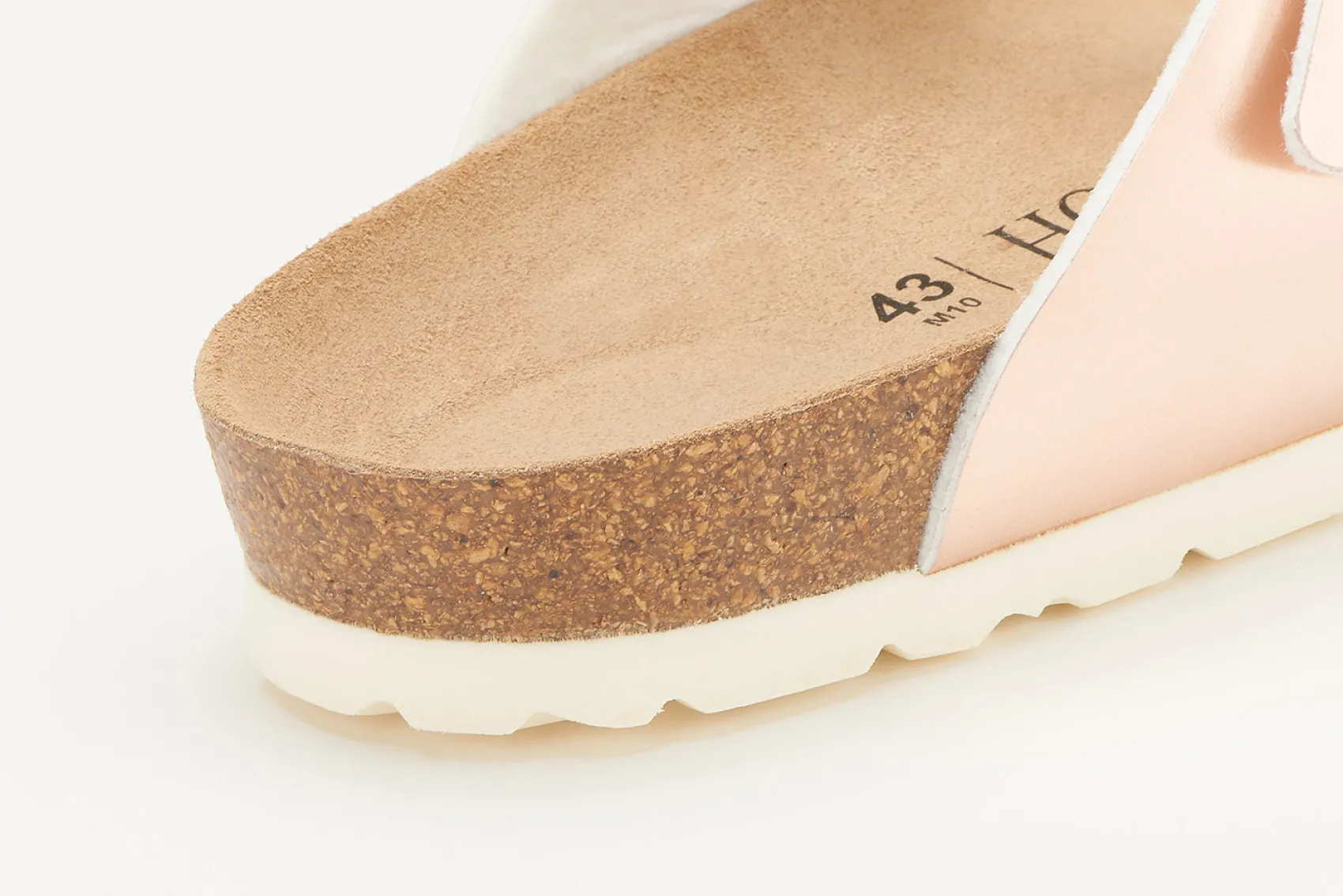 Zehentrenner|Sandalen|Horsch Schuhe Pantolette in Untergrößen Gold