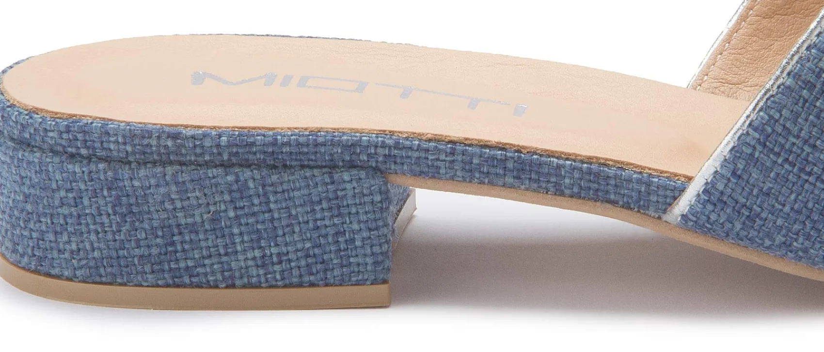 Pantoletten|Horsch Schuhe Pantolette in Untergrößen Blau