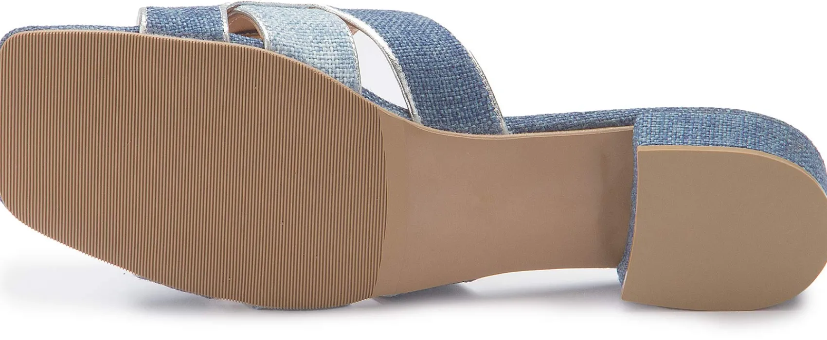 Pantoletten|Horsch Schuhe Pantolette in Untergrößen Blau