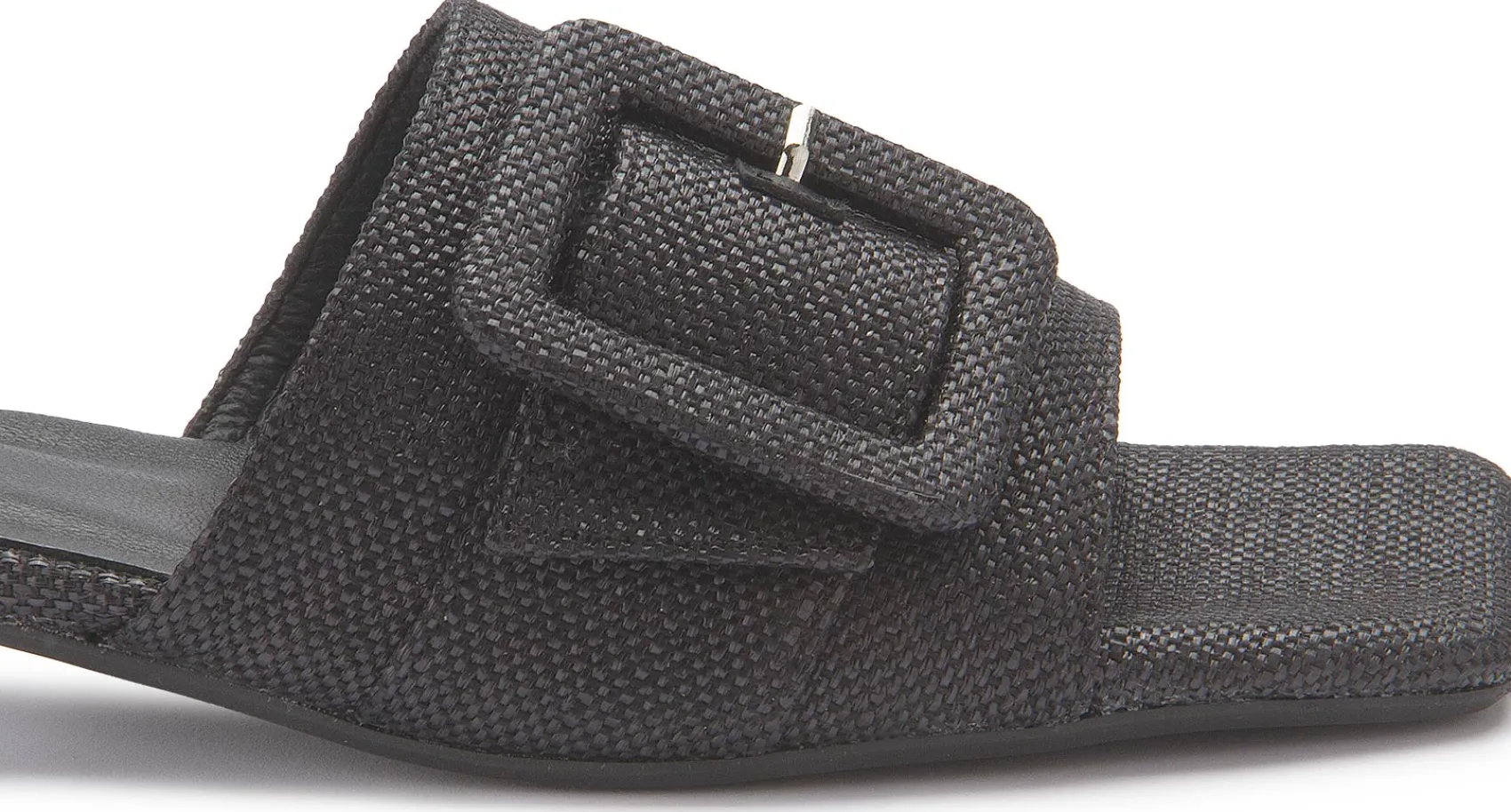 Sandalen|Pantoletten|Horsch Schuhe Pantolette in Untergrößen Schwarz