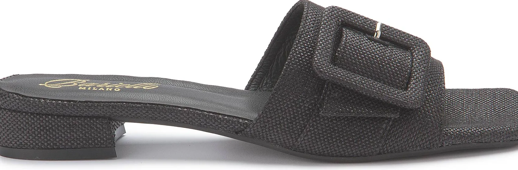 Sandalen|Pantoletten|Horsch Schuhe Pantolette in Untergrößen Schwarz