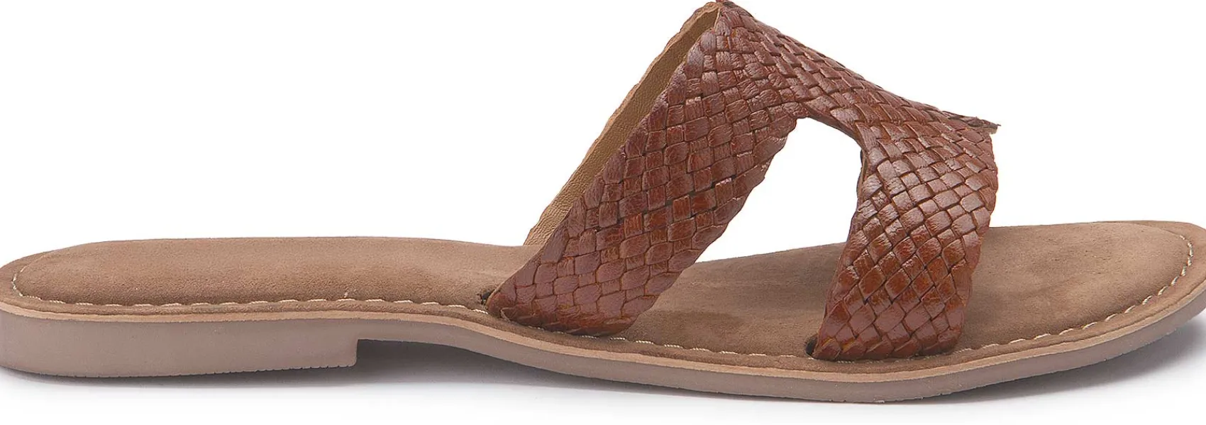 Sandalen|Pantoletten|Horsch Schuhe Pantolette in Untergrößen Braun