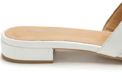 Sandalen|Pantoletten|Horsch Schuhe Pantolette in Untergrößen Weiß