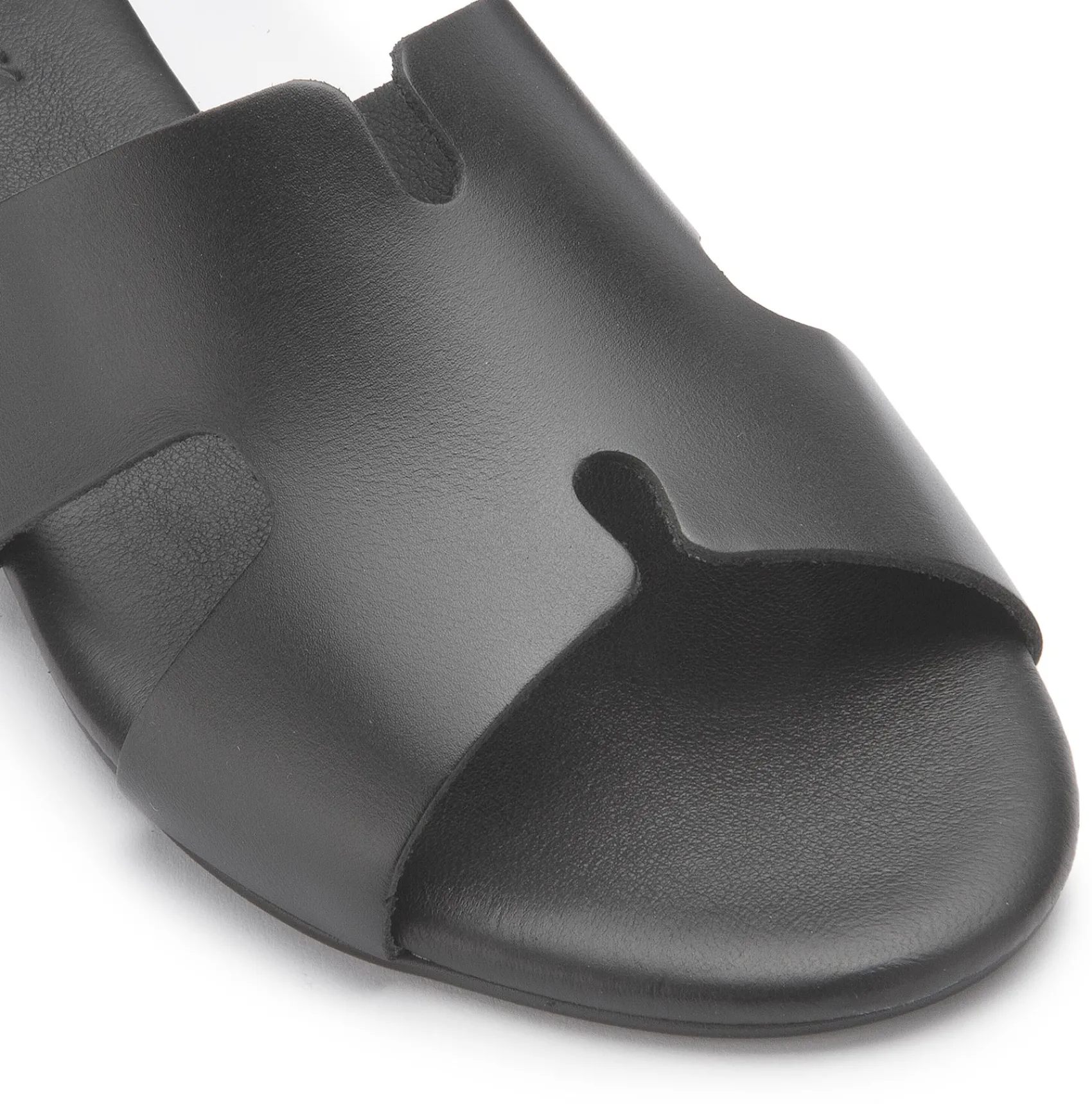 Sandalen|Pantoletten|Horsch Schuhe Pantolette in Untergrößen Schwarz