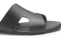 Sandalen|Pantoletten|Horsch Schuhe Pantolette in Untergrößen Schwarz