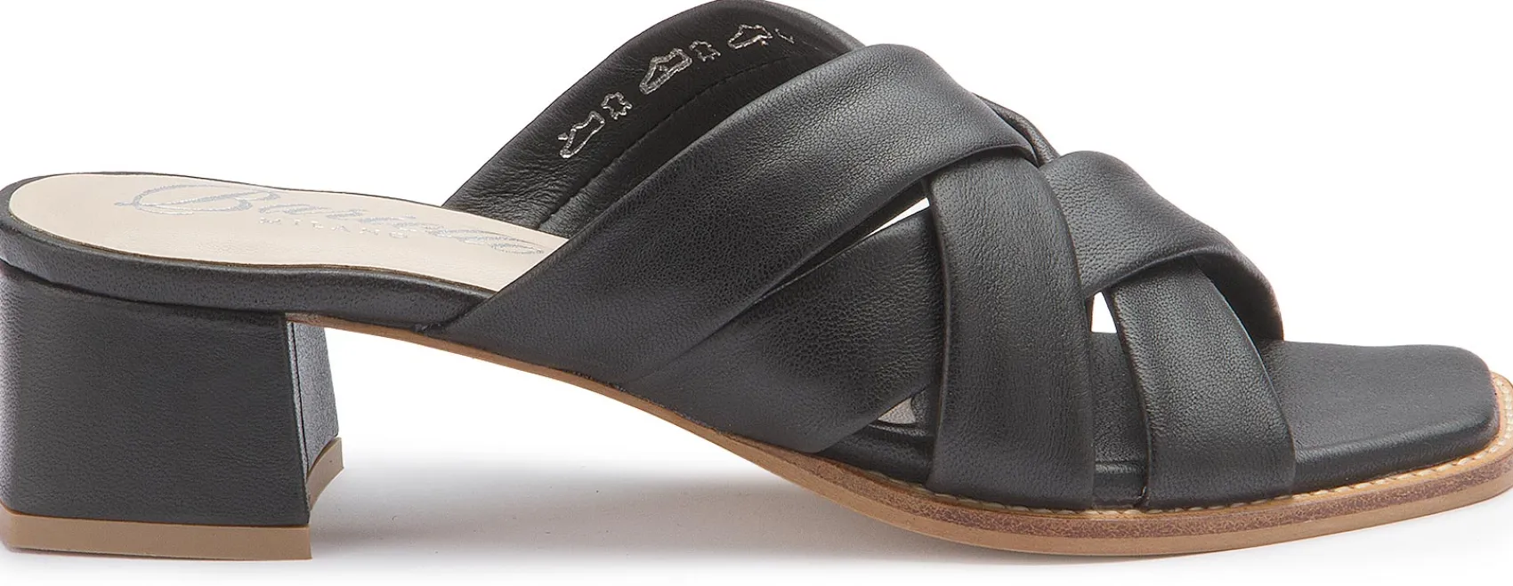 Sandalen|Pantoletten|Horsch Schuhe Pantolette in Untergrößen Schwarz